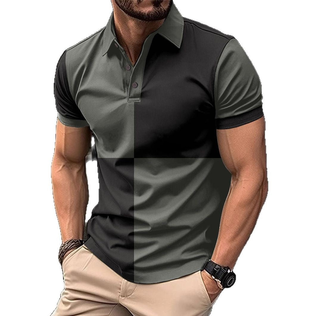 Short Sleeve Men's Casual Sports Polo Shirt