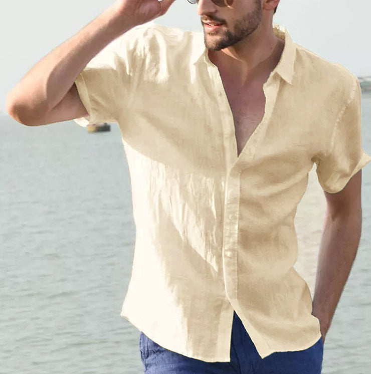 Men's Casual Summer Short-Sleeve Shirt